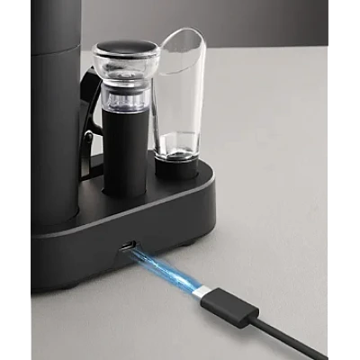 Set Tirbuson electric din 5 piese Incarcare USB multifunctional Set Tirbuson electric din 5 piese Incarcare USB multifunctional
