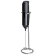 Mixer spuma de lapte negru cu stand vertical ideal pentru cappuccino caffe latte