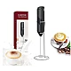 Mixer spuma de lapte negru cu stand vertical ideal pentru cappuccino caffe latte Mixer spuma de lapte negru cu stand vertical ideal pentru cappuccino caffe latte