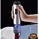 Tirbuson electric pentru sticle de vin cu dispozitiv inlaturare sigiliu Argintiu Tirbuson electric pentru sticle de vin cu dispozitiv inlaturare sigiliu Argintiu