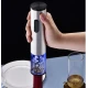 Tirbuson electric pentru sticle de vin cu dispozitiv inlaturare sigiliu Argintiu