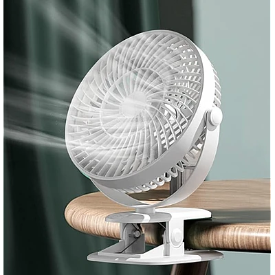 Ventilator de birou cu clema rotire 360 grade silentios Ventilator de birou cu clema rotire 360 grade silentios