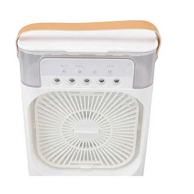 Ventilator portabil 3 1n 1 racorire umidificare si iluminare in 7 culori Ventilator portabil 3 1n 1 racorire umidificare si iluminare in 7 culori