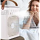 Ventilator portabil 3 1n 1 racorire umidificare si iluminare in 7 culori Ventilator portabil 3 1n 1 racorire umidificare si iluminare in 7 culori