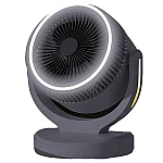 Ventilator de birou cu 3 trepte de viteza rotire 360 grade silentios