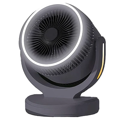 Ventilator de birou cu 3 trepte de viteza rotire 360 grade silentios Ventilator de birou cu 3 trepte de viteza rotire 360 grade silentios
