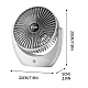 Ventilator de birou silentios multifunctional cu 3 trepte de viteza FAN
