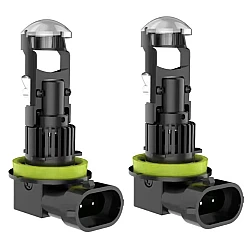 Set 2 becuri auto LED H8/H9 /H11 K88 lupa 280W/set 12V 28000lm