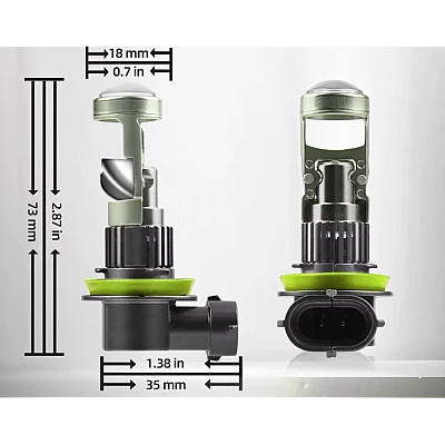 Set 2 becuri auto LED H8/H9 /H11 K88 lupa 280W/set 12V 28000lm Set 2 becuri auto LED H8/H9 /H11 K88 lupa 280W/set 12V 28000lm
