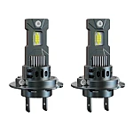Set 2 becuri auto LED mini H7 K13 model 3570 de 150W 19000 lumeni 6000k