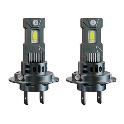 Set 2 becuri auto LED mini H7 K13 model 3570 de 150W 19000 lumeni 6000k Set 2 becuri auto LED mini H7 K13 model 3570 de 150W 19000 lumeni 6000k