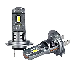 Set 2 becuri auto LED H7 K7 model 3570 de 100W 10000 lumeni 6000k