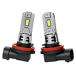 Set 2 becuri auto LED 9005 K7 model 3570 de 100W 10000 lumeni 6000k
