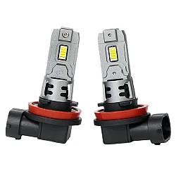 Set 2 becuri auto LED 9005 K7 model 3570 de 100W 10000 lumeni 6000k