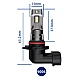 Set 2 becuri auto LED 9006 K7 model 3570 de 100W 10000 lumeni 6000k Set 2 becuri auto LED 9006 K7 model 3570 de 100W 10000 lumeni 6000k