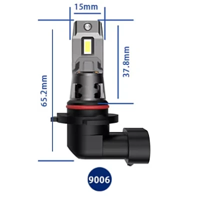 Set 2 becuri auto LED 9006 K7 model 3570 de 100W 10000 lumeni 6000k Set 2 becuri auto LED 9006 K7 model 3570 de 100W 10000 lumeni 6000k