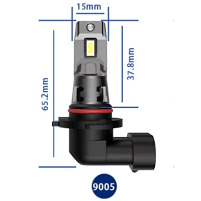 Set 2 becuri auto LED 9005 K7 model 3570 de 100W 10000 lumeni 6000k Set 2 becuri auto LED 9005 K7 model 3570 de 100W 10000 lumeni 6000k