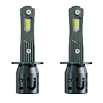 Set 2 becuri auto LED mini H1 K13 model 3570 de 150W 19000 lumeni 6000k