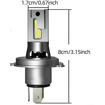 Set 2 Becuri auto LED Fq5 H4 canbus 2 faze 180W/set 20000lm 6000K Set 2 Becuri auto LED Fq5 H4 canbus 2 faze 180W/set 20000lm 6000K
