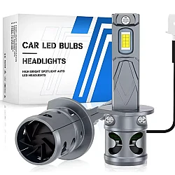 Set 2 Becuri auto LED Fq5 H1 canbus 2 faze 180W/set 20000lm 6000K