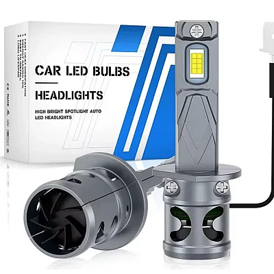 Set 2 Becuri auto LED Fq5 H1 canbus 2 faze 180W/set 20000lm 6000K Set 2 Becuri auto LED Fq5 H1 canbus 2 faze 180W/set 20000lm 6000K