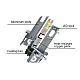 Set 2 Becuri auto LED Fq5 H1 canbus 2 faze 180W/set 20000lm 6000K Set 2 Becuri auto LED Fq5 H1 canbus 2 faze 180W/set 20000lm 6000K