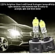 Set 2 becuri LED auto H3 de 12V 100W 6000K HOD galbene XENON Set 2 becuri LED auto H3 de 12V 100W 6000K HOD galbene XENON