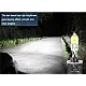 Set 2 becuri LED auto H3 de 12V 100W 6000K HOD galbene XENON Set 2 becuri LED auto H3 de 12V 100W 6000K HOD galbene XENON