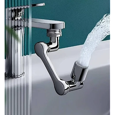 Extensie rotativa pentru robinet cu multiple moduri de curgere a apei Extensie rotativa pentru robinet cu multiple moduri de curgere a apei