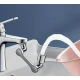 Extensie rotativa pentru robinet cu multiple moduri de curgere a apei