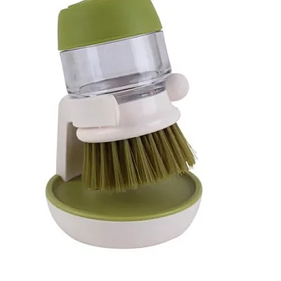 Perie de vase cu dozator detergent si suport depozitare utilizare universala OFF Perie de vase cu dozator detergent si suport depozitare utilizare universala OFF