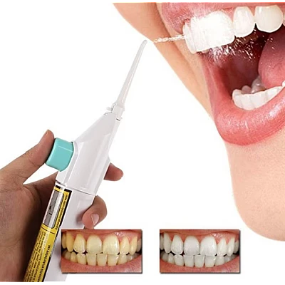 Irigator bucal pentru curatare dentara manual Power Floss OFF Irigator bucal pentru curatare dentara manual Power Floss OFF