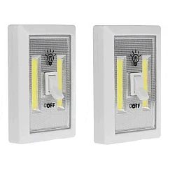 Set 2 x Intrerupatoare fara fir cu LED Super Bright Switch