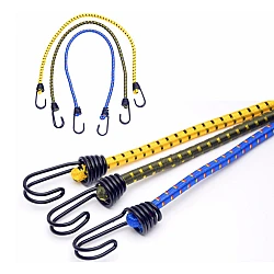 Set 12 benzi elastice cu carlig Multicolore si multifunctionale