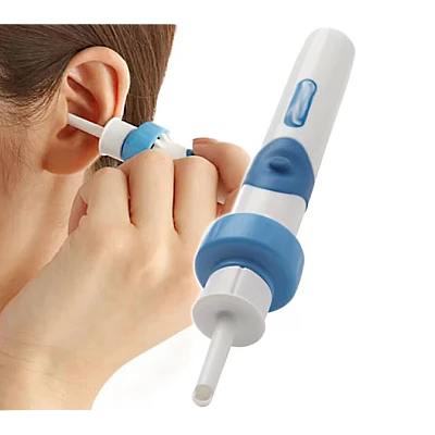 Aparat pentru curatat urechile cu vibratii si micro aspirare Aparat pentru curatat urechile cu vibratii si micro aspirare