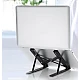 Suport tableta sau laptop plastic ABS reglaj 6 niveluri negru Suport tableta sau laptop plastic ABS reglaj 6 niveluri negru