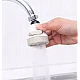 Cap de robinet pentru chiuveta 3 tipuri de jet ABS rotire 360 grade Cap de robinet pentru chiuveta 3 tipuri de jet ABS rotire 360 grade