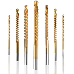 Set de 6 burghii AURII din Otel de la 3 la 8mm