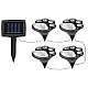 Set 4 Lampi solare led tip labuta de caine cu infigere in gazon Set 4 Lampi solare led tip labuta de caine cu infigere in gazon