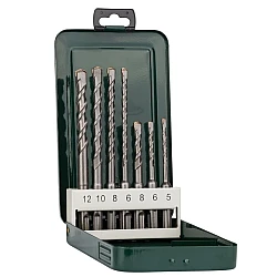 Set 7 Burghii pentru beton dimensiuni de la 5 la 12 mm