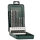 Set 7 Burghii pentru beton dimensiuni de la 5 la 12 mm Set 7 Burghii pentru beton dimensiuni de la 5 la 12 mm
