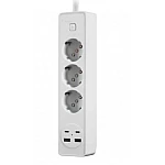 Prelungitor OG2203 cu 3 prize 2 porturi USB si 2 porturi USB C