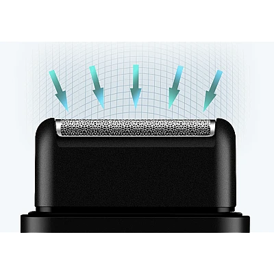 Aparat de ras electric profesional VGR V 390 reincarcabil USB
