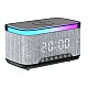 Boxa portabila 4 in 1 cu 12 moduri de iluminare MD S300 Bluetooth Ceas Incarcator Wireless Boxa portabila 4 in 1 cu 12 moduri de iluminare MD S300 Bluetooth Ceas Incarcator Wireless