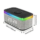 Boxa portabila 4 in 1 cu 12 moduri de iluminare MD S300 Bluetooth Ceas Incarcator Wireless Boxa portabila 4 in 1 cu 12 moduri de iluminare MD S300 Bluetooth Ceas Incarcator Wireless