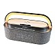 Boxa Bluetooth MD S305 cu lumina LED incarcator wireless si ceas Boxa Bluetooth MD S305 cu lumina LED incarcator wireless si ceas