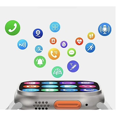 Ceas SmartWatch T800 Ultra 2 Notificari Apel si Retele Sociale Monitorizare Ritm Cardiac Ceas SmartWatch T800 Ultra 2 Notificari Apel si Retele Sociale Monitorizare Ritm Cardiac