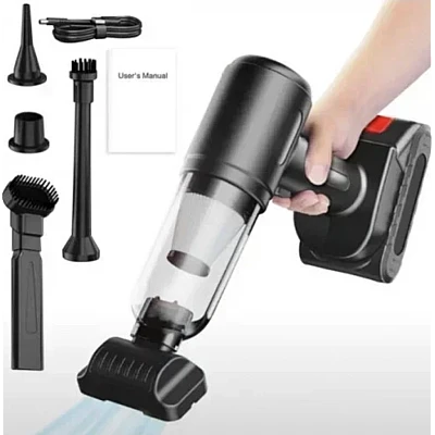 Aspirator auto electric reincarcabil fara fir MDHL MD16 cu acumulator Aspirator auto electric reincarcabil fara fir MDHL MD16 cu acumulator