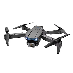 Drona cu camera E99 Pro Pliabila Telecomanda 3 moduri viteza Negru