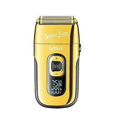 Aparat de ras electric profesional Shaver VGR V 332 lame duble 3 viteze reglabile cu afisaj digital